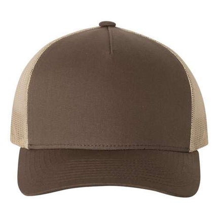 YP Classics Five-Panel Retro Trucker Cap - 6506