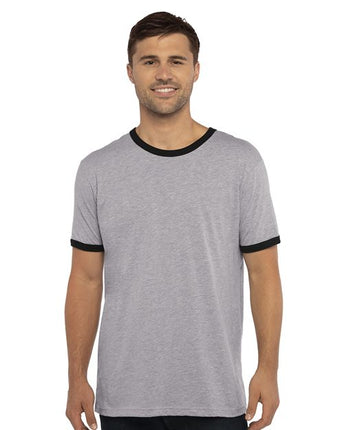 Next Level Unisex Cotton Ringer T-Shirt - 3604