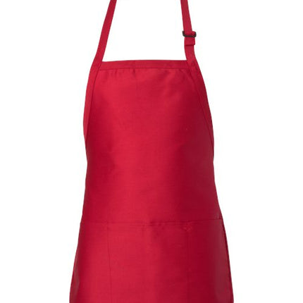 Q-Tees Full-Length Apron with Pouch Pocket - Q4250