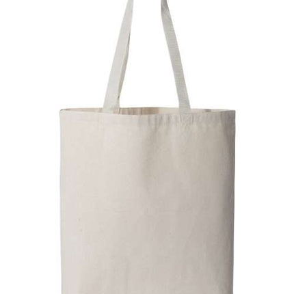 11L Canvas Tote with Contrast-Color Handles - Q4400