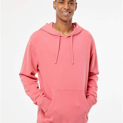 Independent Trading Co Unisex Midweight Pigment-Dyed Hooded Sweatshirt - PRM4500