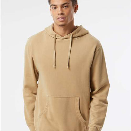 Independent Trading Co Unisex Midweight Pigment-Dyed Hooded Sweatshirt - PRM4500
