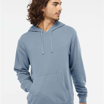 Independent Trading Co Unisex Midweight Pigment-Dyed Hooded Sweatshirt - PRM4500