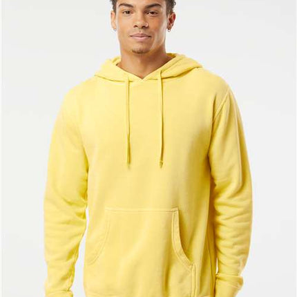 Independent Trading Co Unisex Midweight Pigment-Dyed Hooded Sweatshirt - PRM4500