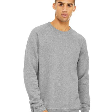 Bella + Canvas Unisex Sponge Fleece Raglan Crewneck Sweatshirt - 3901
