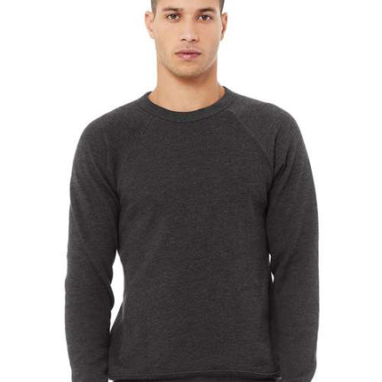 Bella + Canvas Unisex Sponge Fleece Raglan Crewneck Sweatshirt - 3901