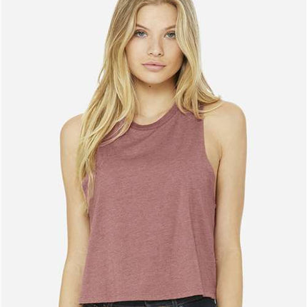 Bella + Canvas Women's Racerback Crop Tank - 6682