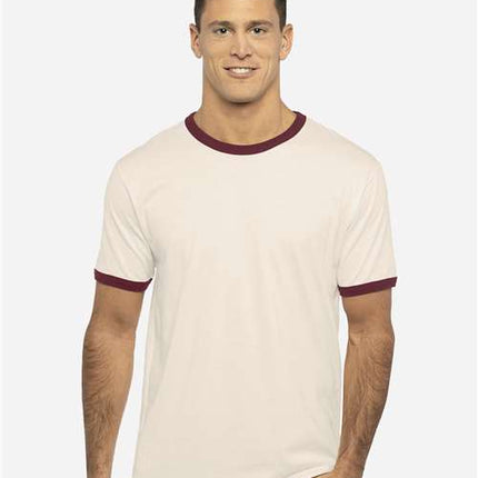 Next Level Unisex Cotton Ringer T-Shirt - 3604