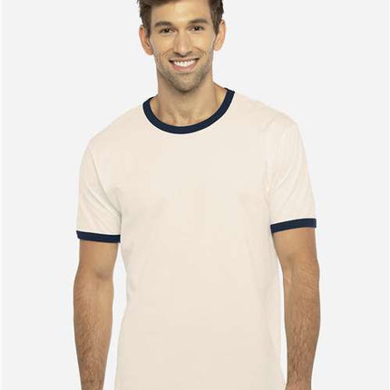 Next Level Unisex Cotton Ringer T-Shirt - 3604