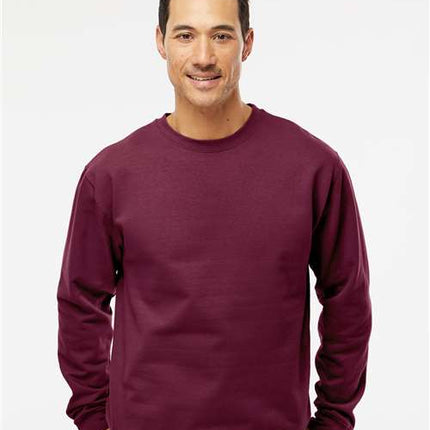 Independent Trading Co Unisex Midweight Crewneck Sweatshirt - SS3000