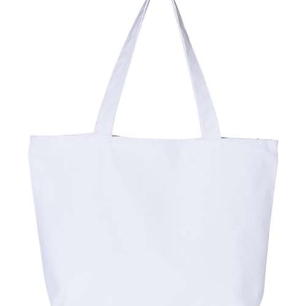 Q-Tees 25L Zippered Tote - Q611
