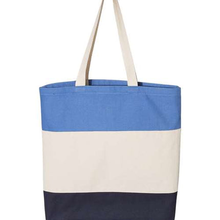 Q-Tees 11L Tri-Color Tote - Q125900