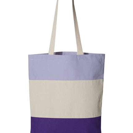 Q-Tees 11L Tri-Color Tote - Q125900