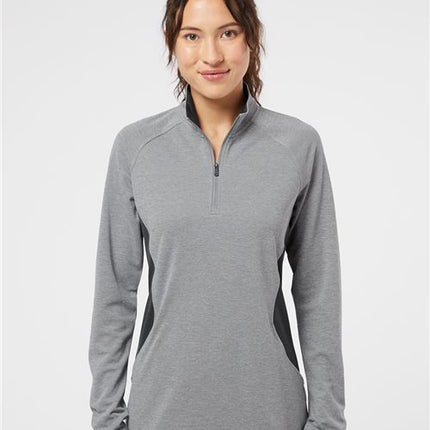 Adidas Women's Lightweight Quarter-Zip Pullover - A451