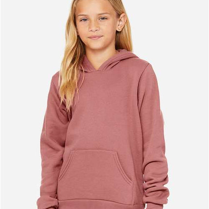 Bella + Canvas Youth Sponge Fleece Hoodie Sweatshirt - 3719Y