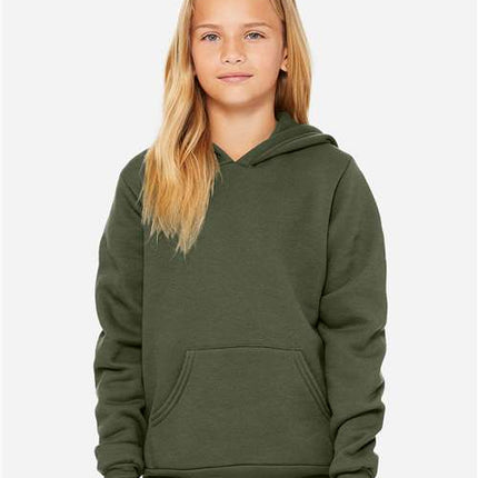 Bella + Canvas Youth Sponge Fleece Hoodie Sweatshirt - 3719Y