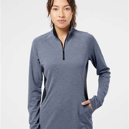 Adidas Women's Lightweight Quarter-Zip Pullover - A451