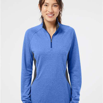 Adidas Women's Lightweight Quarter-Zip Pullover - A451