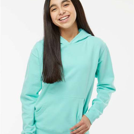 Independent Trading Co Youth Midweight Hooded Sweatshirt - SS4001Y