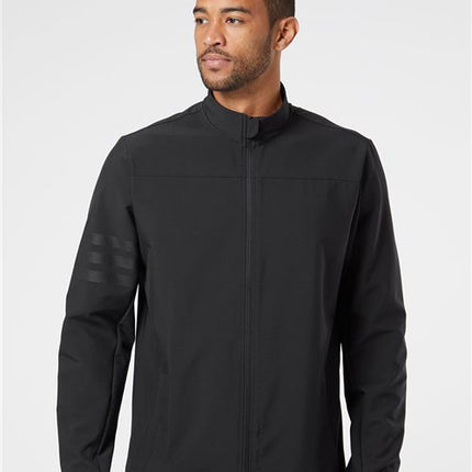 Adidas Men's 3-Stripes Full-Zip Jacket - A267