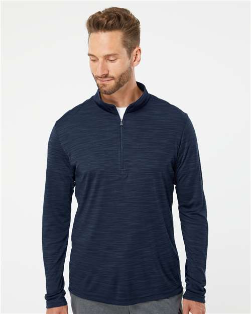 Adidas Men's Lightweight Mélange Quarter-Zip Pullover - A475