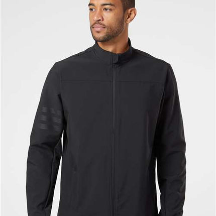 Adidas Men's 3-Stripes Full-Zip Jacket - A267