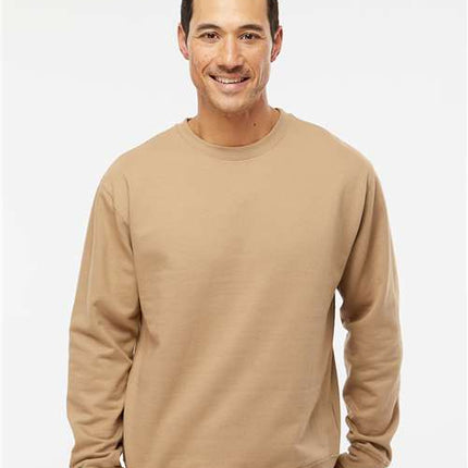 Independent Trading Co Unisex Midweight Crewneck Sweatshirt - SS3000