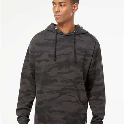 Independent Trading Co Unisex Midweight Hooded Sweatshirt - SS4500