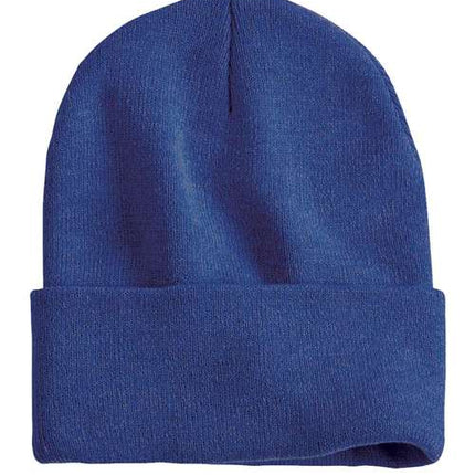 Sportsman 12" Solid Cuffed Beanie - SP12