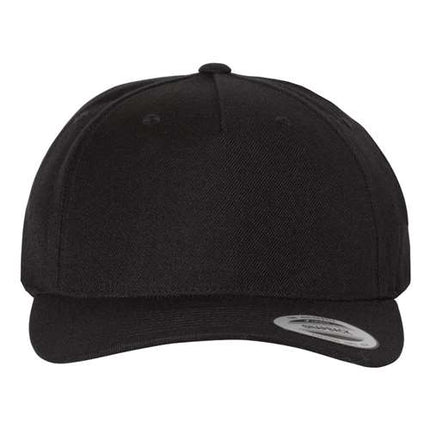 YP Classics Premium Five-Panel Curved Bill Snapback Cap - 6789M