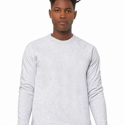 Bella + Canvas Unisex Sponge Fleece Raglan Crewneck Sweatshirt - 3901