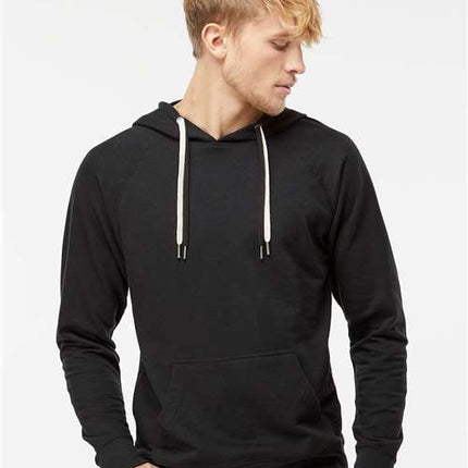 Independent Trading Co Unisex Icon Lightweight Loopback Terry Hooded Sweatshirt - SS1000