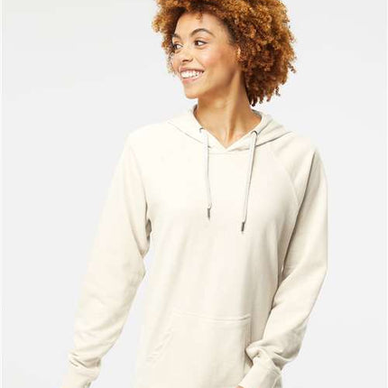 Independent Trading Co Unisex Icon Lightweight Loopback Terry Hooded Sweatshirt - SS1000