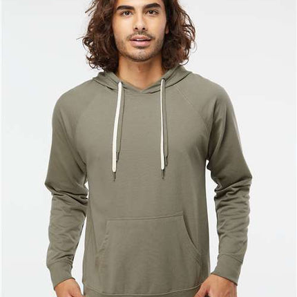 Independent Trading Co Unisex Icon Lightweight Loopback Terry Hooded Sweatshirt - SS1000