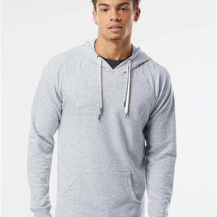 Independent Trading Co Unisex Icon Lightweight Loopback Terry Hooded Sweatshirt - SS1000