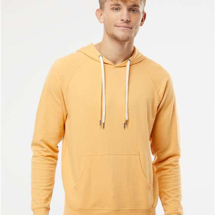 Independent Trading Co Unisex Icon Lightweight Loopback Terry Hooded Sweatshirt - SS1000