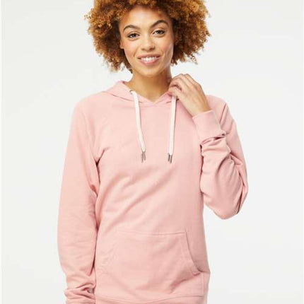 Independent Trading Co Unisex Icon Lightweight Loopback Terry Hooded Sweatshirt - SS1000