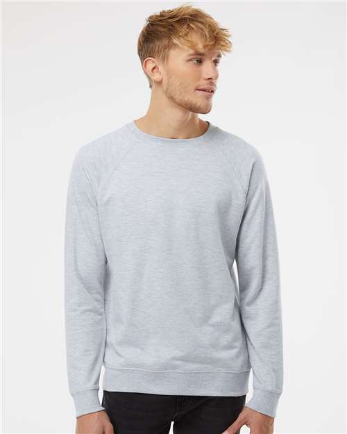Independent Trading Co Unisex Icon Lightweight Loopback Terry Crewneck Sweatshirt - SS1000C