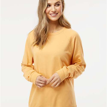 Independent Trading Co Unisex Icon Lightweight Loopback Terry Crewneck Sweatshirt - SS1000C