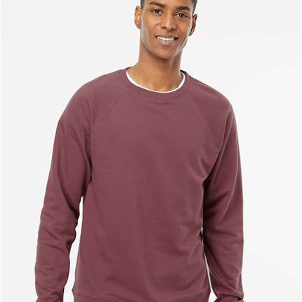 Independent Trading Co Unisex Icon Lightweight Loopback Terry Crewneck Sweatshirt - SS1000C