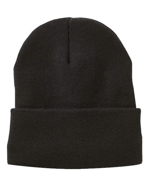 Sportsman 12" Sherpa Lined Cuffed Beanie - SP12SL