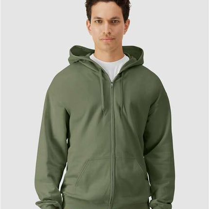 Unisex Softstyle® Full-Zip Hooded Sweatshirt