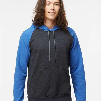 King Fashion Fleece Raglan Hooded Sweatshirt - KF4042