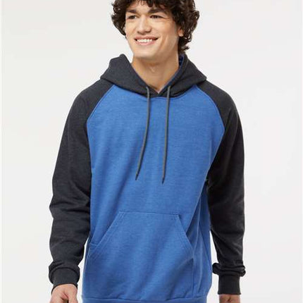 King Fashion Fleece Raglan Hooded Sweatshirt - KF4042