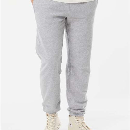 King Fashion Pocketed Sweatpants with Elastic Cuffs - KF9012