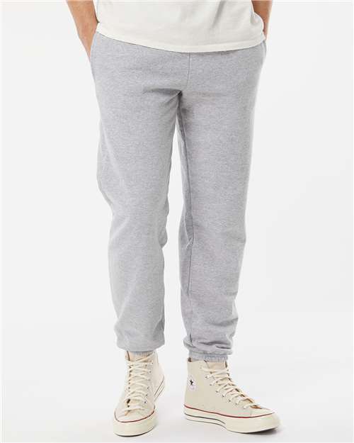 King Fashion Pocketed Sweatpants with Elastic Cuffs - KF9012