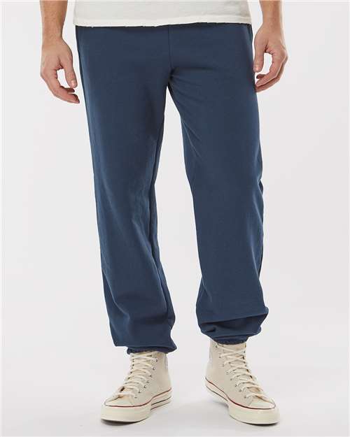 King Fashion Pocketed Sweatpants with Elastic Cuffs - KF9012