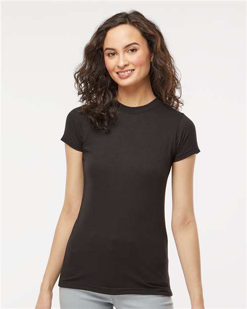 M&O Women's Deluxe Blend T-Shirt - 3540