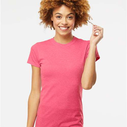 M&O Women's Deluxe Blend T-Shirt - 3540