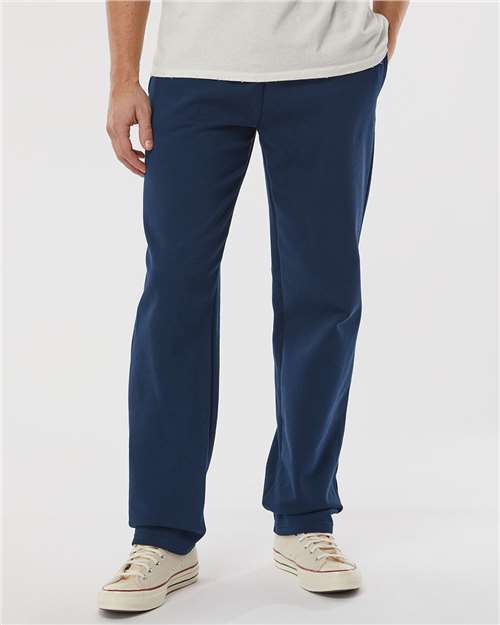 King Fashion Pocketed Open Bottom Sweatpants - KF9022